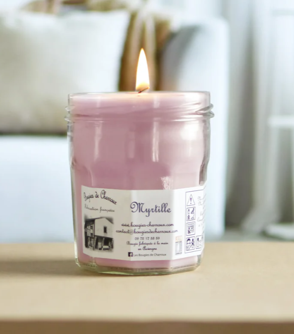 Bougie "Myrtille"